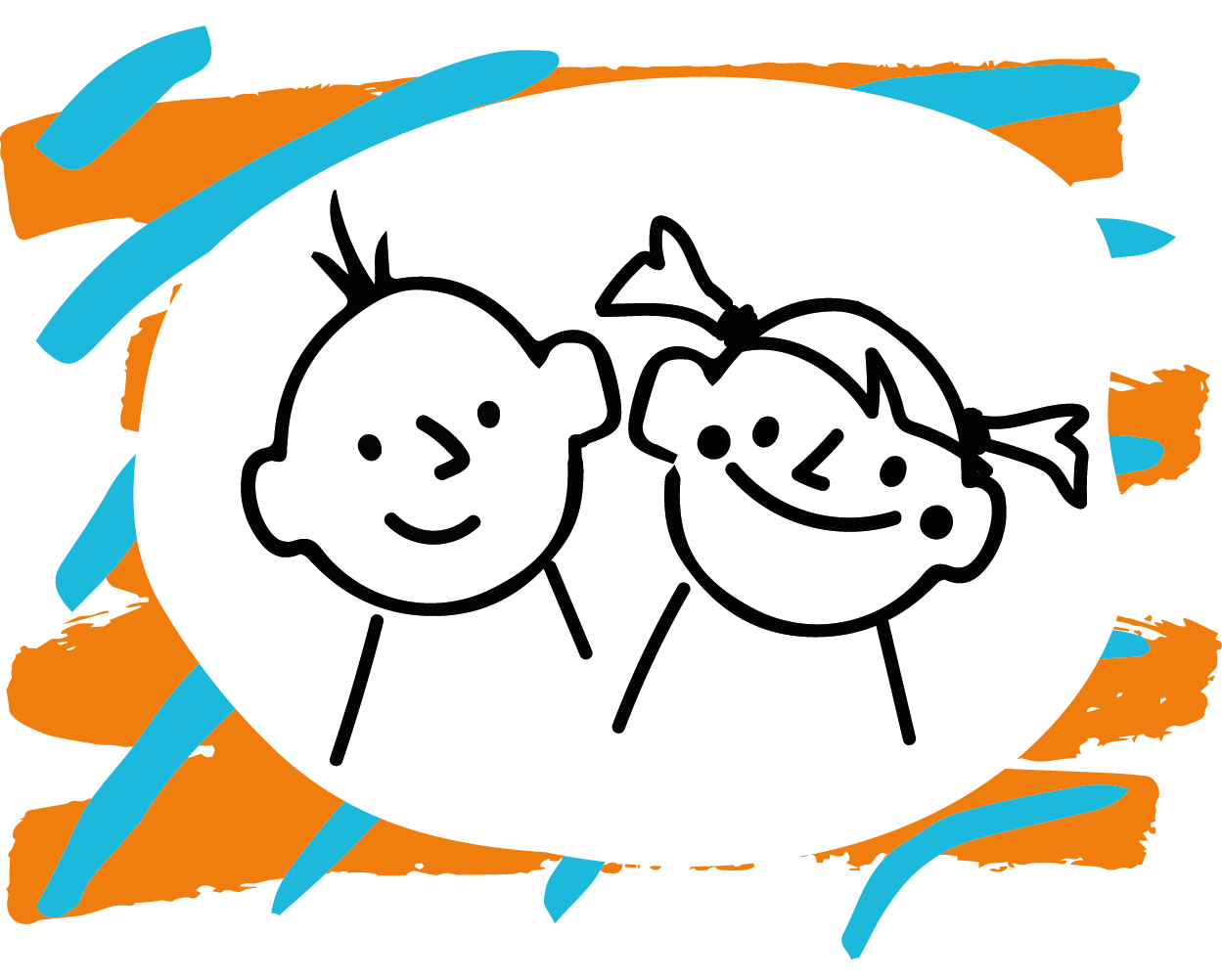 Grafik Schulstation für Kinder
